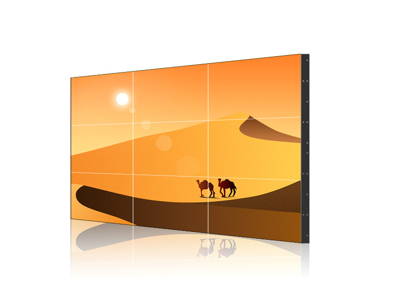 液晶拼接屏左右黑色調(diào)不好？